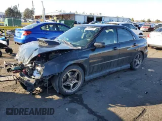 2004 Subaru Impreza Sedan (Natl) WRX with VIN JF1GD29644G504480, listed as a Copart auction lot 42995595 with 189,880 mi miles and Salvage Title. Bid and sale history available at carsss.com. Image 1.