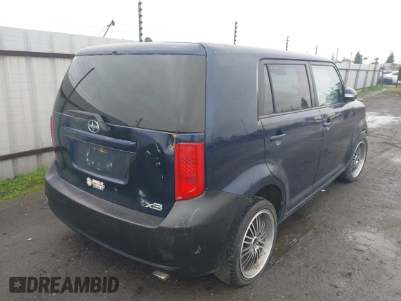 2008 Scion xB with VIN JTLKE50E281049021, listed as a IAAI auction lot 40832832 with 262,438 mi miles. Bid and sale history available at carsss.com. Image 4.