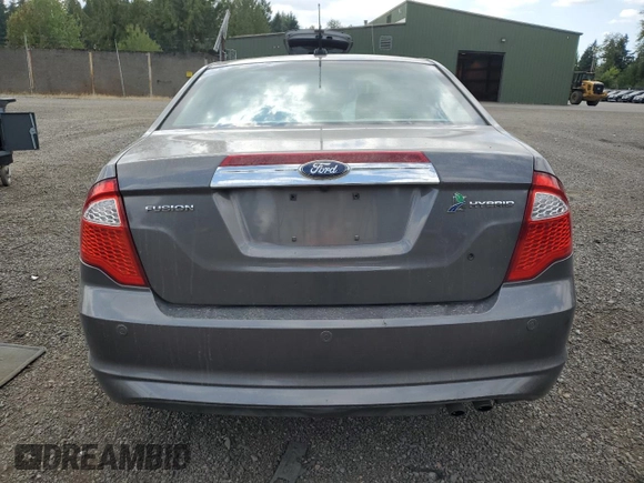 2012 Ford Fusion Hybrid with VIN 3FADP0L33CR398060, listed as a Copart auction lot 65532975 with 124,780 mi miles and Salvage title. Bid and sale history available at DreamBid. Image 6.