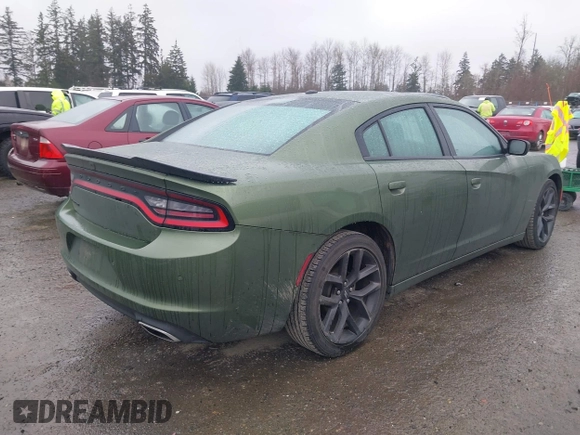 2021 Dodge Charger SXT with VIN 2C3CDXBG7MH681655, listed as a IAAI auction lot 41689007 with 66,036 mi miles and . Bid and sale history available at DreamBid. Image 4.