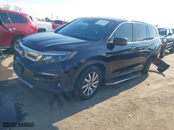 2019 Honda Pilot EX-L with VIN 5FNYF5H50KB042851, listed as a IAAI auction lot 41297072 with 101,796 mi miles. Bid and sale history available at carsss.com. Image 17.