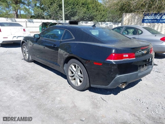 2015 Chevrolet Camaro LS with VIN 2G1FA1E30F9268702, listed as a IAAI auction lot 41820767 with 115246 miles. Bid and sale history available at carsss.com. Image 3.
