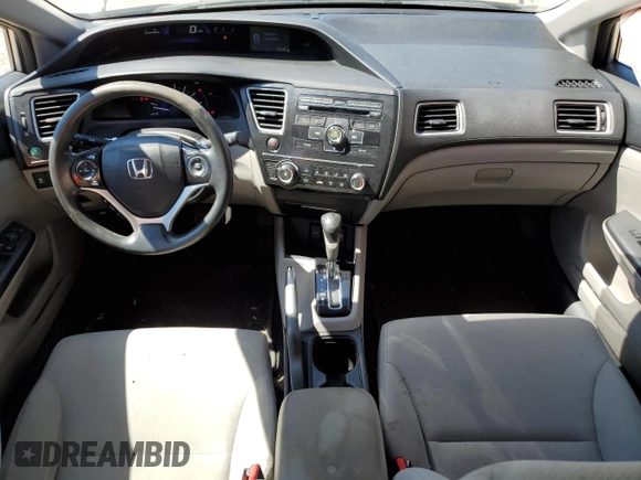 2013 Honda Civic LX with VIN 19XFB2F53DE086680, listed as a Copart auction lot 49295685 with 112,338 mi miles and Salvage Title. Bid and sale history available at DreamBid. Image 9.