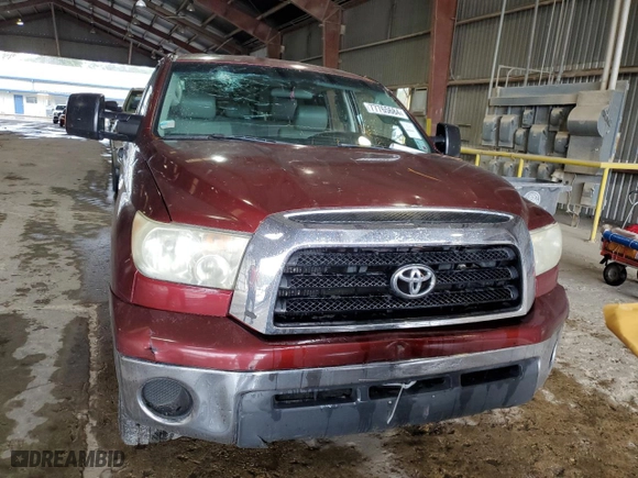 2007 Toyota Tundra SR5 with VIN 5TFRV54127X006747, listed as a Copart auction lot 77765684 with 138,693 mi miles and Salvage Title. Bid and sale history available at carsss.com. Image 5.