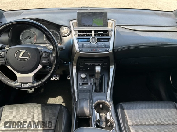 2017 Lexus NX 200t with VIN JTJBARBZ8H2111463, listed as a Copart auction lot 58987995 with 254,433 mi miles and Clean title. Bid and sale history available at DreamBid. Image 9.