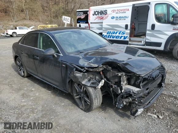 2018 Audi A4 Premium Plus z VIN WAUENAF48JA227498, wystawiony jako Copart lot #52557525 z przebiegiem Nie podano mil oraz Szkoda całkowita • Salvage title. Historia ofert i sprzedaży dostępna na DreamBid. Obrazek 4.