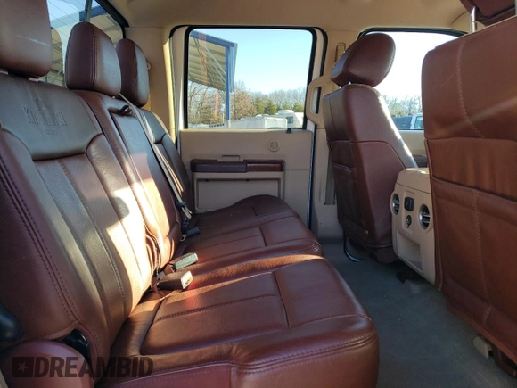 2012 Ford F-250 XL with VIN 1FT7W2BT9CEB39549, listed as a Copart auction lot 43108465 with 175,427 mi miles and Salvage Title. Bid and sale history available at DreamBid. Image 10.