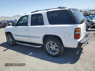 2006 GMC Yukon SLT z VIN 1GKEC13Z86R136883, wystawiony jako Copart lot #54771355 z przebiegiem 184 641 mil mil oraz Szkoda całkowita • Salvage title. Historia ofert i sprzedaży dostępna na DreamBid. Obrazek 2.