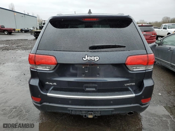2015 Jeep Grand Cherokee Limited with VIN 1C4RJFBG9FC853828, listed as a Copart auction lot 48600395 with 123,699 mi miles and Salvage Title. Bid and sale history available at carsss.com. Image 6.