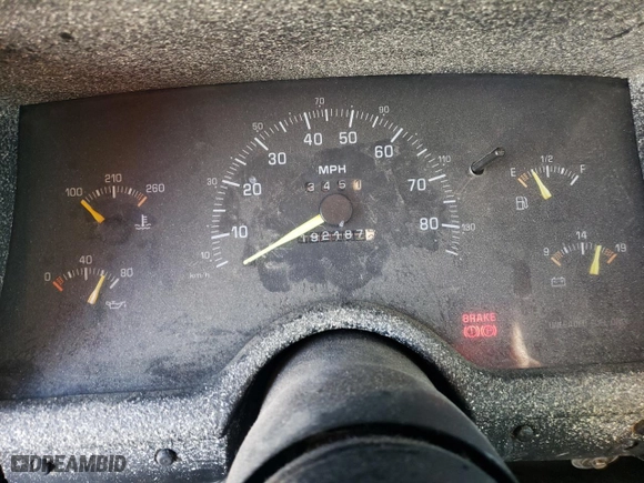 1994 Chevrolet S-10 LS with VIN 1GCCS1945RK167930, listed as a Copart auction lot 84844094 with 192,187 mi miles and Salvage Title. Bid and sale history available at carsss.com. Image 9.