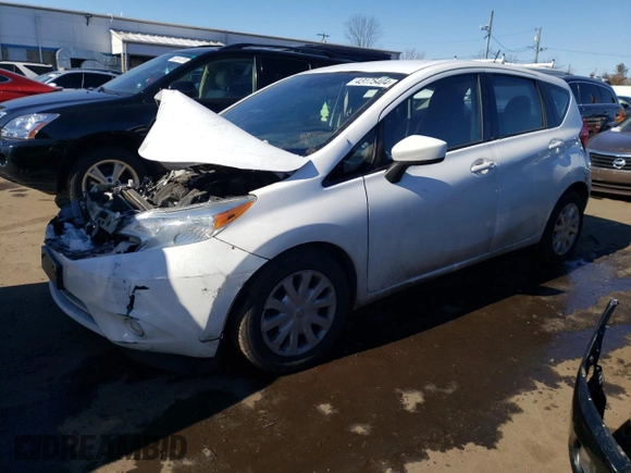 2016 Nissan Note SR with VIN 3N1CE2CP0GL401583, listed as a Copart auction lot 87451834 with 155,398 mi miles and Non repairable. Bid and sale history available at DreamBid. Image 1.