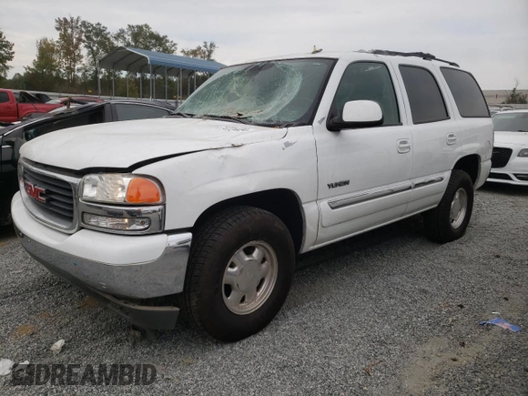 2006 GMC Yukon SLE with VIN 1GKEC13V96J109056, listed as a Copart auction lot 74724434 with 121,695 mi miles and Salvage Title. Bid and sale history available at carsss.com. Image 1.