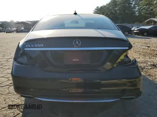 2018 Mercedes-Benz CLS-Class CLS 550 with VIN WDDLJ7DB7JA206559, listed as a Copart auction lot 74939284 with 79,481 mi miles and Salvage Title. Bid and sale history available at carsss.com. Image 6.