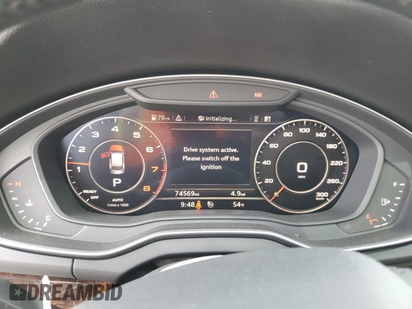 2018 Audi Q5 Premium Plus with VIN WA1BNAFY2J2139995, listed as a Copart auction lot 47162825 with 74,569 mi miles and Salvage Title. Bid and sale history available at carsss.com. Image 9.