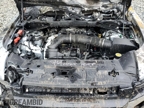 2020 Land Rover Defender X with VIN SALEX7EU4L2022316, listed as a Copart auction lot 57082085 with Not provided miles and Non repairable. Bid and sale history available at DreamBid. Image 12.