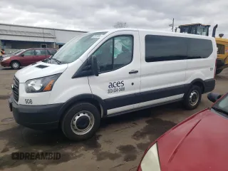 2019 Ford Transit XL with VIN 1FMZK1YM6KKB66850, listed as a Copart auction lot 52413995 with Not Provided miles and Salvage Title. Bid and sale history available at carsss.com. Image 1.