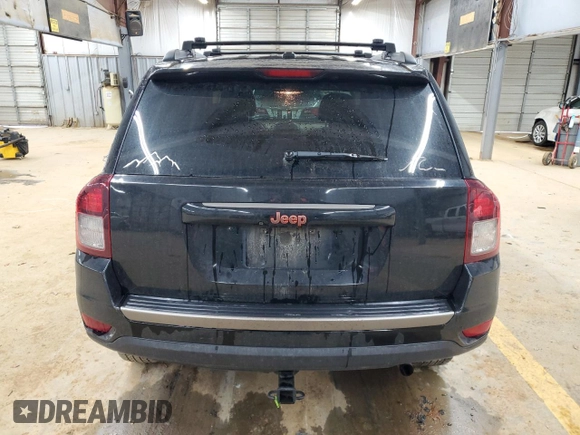 2017 Jeep Compass Sport with VIN 1C4NJCBB3HD157061, listed as a Copart auction lot 87363514 with 112,280 mi miles and Salvage Title. Bid and sale history available at carsss.com. Image 6.