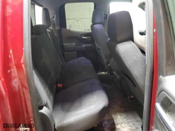 2019 Chevrolet Silverado 1500 LT with VIN 1GCRYDED9KZ217984, listed as a Copart auction lot 42634905 with 96,471 mi miles and Salvage Title. Bid and sale history available at carsss.com. Image 10.
