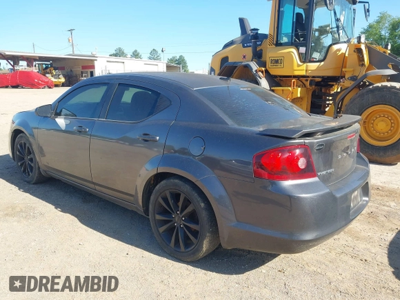 2014 Dodge Avenger SE z VIN 1C3CDZAB1EN189407, wystawiony jako IAAI lot #41972290 z przebiegiem 194 045 mil mil oraz . Historia ofert i sprzedaży dostępna na DreamBid. Obrazek 3.