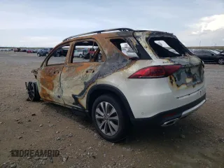 2022 Mercedes-Benz GLE 350 with VIN 4JGFB4KB1NA736646, listed as a Copart auction lot 60648835 with Not provided miles and Salvage title. Bid and sale history available at DreamBid. Image 2.
