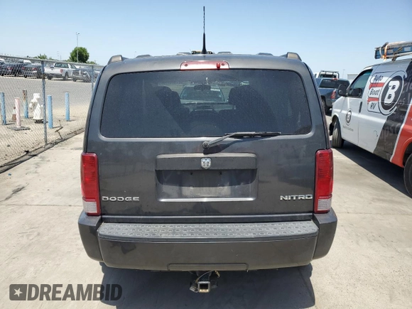 2011 Dodge Nitro Heat with VIN 1D4PU4GK7BW546475, listed as a Copart auction lot 57531065 with 157,935 mi miles and Salvage title. Bid and sale history available at DreamBid. Image 6.