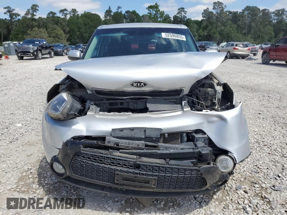 2016 Kia Soul + with VIN KNDJP3A52G7853268, listed as a Copart auction lot 52590855 with 100,875 mi miles and Salvage Title. Bid and sale history available at carsss.com. Image 5.