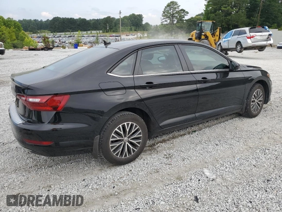 2021 Volkswagen Jetta S with VIN 3VWC57BU8MM068408, listed as a Copart auction lot 59475675 with 25,349 mi miles and Salvage title. Bid and sale history available at DreamBid. Image 3.