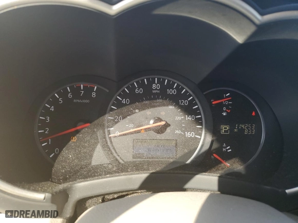 2015 Nissan Quest SL with VIN JN8AE2KP8F9133013, listed as a Copart auction lot 46684735 with 114,253 mi miles and Salvage Title. Bid and sale history available at carsss.com. Image 9.