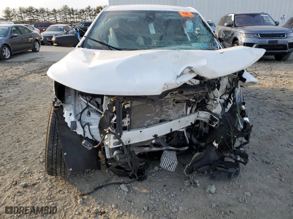 2022 Chevrolet Equinox LS with VIN 3GNAXSEV4NS198024, listed as a Copart auction lot 43639195 with 0 mi miles and Salvage Title. Bid and sale history available at carsss.com. Image 5.