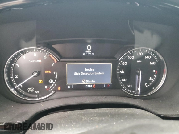 2024 Cadillac XT6 FWD Luxury with VIN 1GYKPAR47RZ720446, listed as a Copart auction lot 43964105 with 10,728 mi miles and Salvage Title. Bid and sale history available at carsss.com. Image 9.