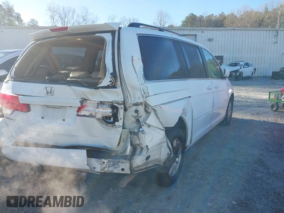 2008 Honda Odyssey EX-L with VIN 5FNRL38688B406050, listed as a IAAI auction lot 41817618 with 157,943 mi miles. Bid and sale history available at carsss.com. Image 4.