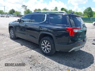 2023 GMC Acadia SLT with VIN 1GKKNMLS5PZ251525, listed as a IAAI auction lot 42266684 with 30,544 mi miles and . Bid and sale history available at DreamBid. Image 3.