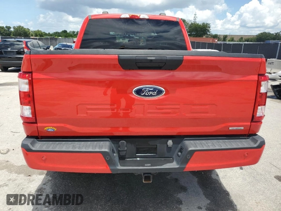 2023 Ford F-150 XL z VIN 1FTEW1CPXPKD71149, wystawiony jako Copart lot #62323775 z przebiegiem 26 664 mil mil oraz Szkoda całkowita • Salvage title. Historia ofert i sprzedaży dostępna na DreamBid. Obrazek 6.
