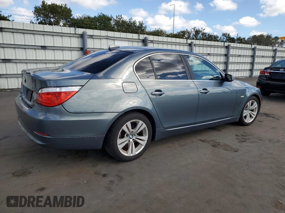2009 BMW 5 Series 528i with VIN WBANU53519C119666, listed as a Copart auction lot 44294915 with Not Provided miles and Clean Title. Bid and sale history available at carsss.com. Image 3.