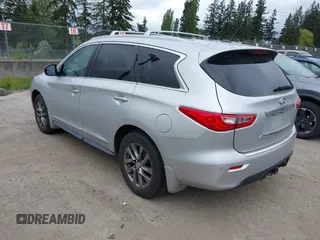 2014 Infiniti QX60 with VIN 5N1AL0MM3EC528187, listed as a IAAI auction lot 42126614 with 178,356 mi miles and . Bid and sale history available at carsss.com. Image 3.