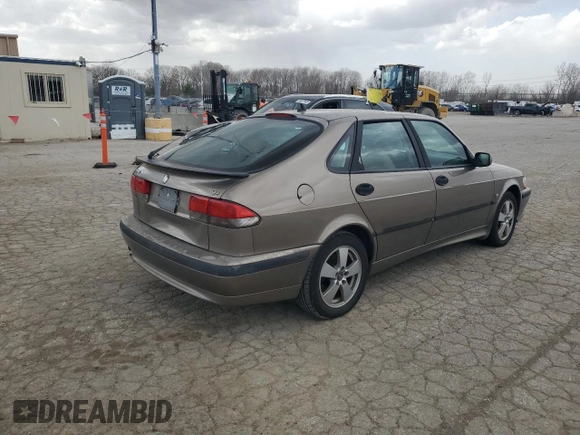 2002 Saab 9-3 z VIN YS3DF58KX22004947, wystawiony jako Copart lot #49740465 z przebiegiem Nie podano mil oraz Czysty tytuł • Clean title. Historia ofert i sprzedaży dostępna na DreamBid. Obrazek 3.