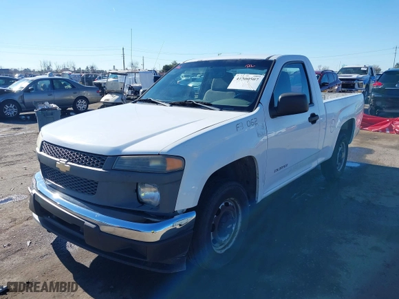 2005 Chevrolet Colorado Z85 with VIN 1GCCS148258250376, listed as a IAAI auction lot 41300507 with 209,237 mi miles. Bid and sale history available at carsss.com. Image 18.