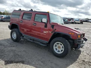 2003 Hummer H2 with VIN 5GRGN23U23H113799, listed as a Copart auction lot 50371985 with 146,044 mi miles and Clean Title. Bid and sale history available at carsss.com. Image 4.