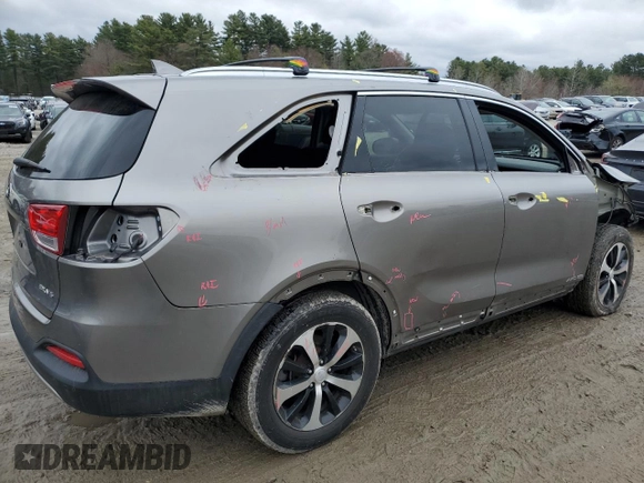 2017 Kia Sorento EX with VIN 5XYPHDA55HG225593, listed as a Copart auction lot 52734715 with 64,423 mi miles and Salvage Title. Bid and sale history available at DreamBid. Image 3.