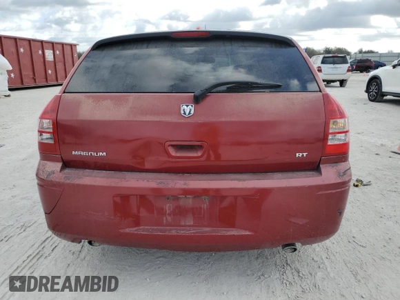 2005 Dodge Magnum RT z VIN 2D4GV58215H637696, wystawiony jako Copart lot #45533165 z przebiegiem 265 274 mil mil oraz Szkoda całkowita • Salvage title. Historia ofert i sprzedaży dostępna na DreamBid. Obrazek 6.