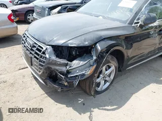2023 Audi Q5 Premium with VIN WA1ABAFY2P2001869, listed as a IAAI auction lot 42401337 with 25,256 mi miles and . Bid and sale history available at DreamBid. Image 6.