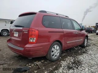 2007 Hyundai Entourage GLS with VIN KNDMC233376034872, listed as a Copart auction lot 48369865 with 63,189 mi miles and Salvage Title. Bid and sale history available at carsss.com. Image 3.