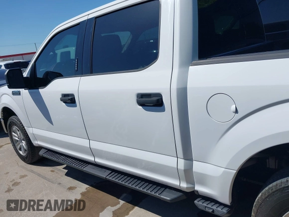 2018 Ford F-150 XL with VIN 1FTEW1CG3JKF83060, listed as a IAAI auction lot 42082403 with 96,647 mi miles. Bid and sale history available at carsss.com. Image 14.