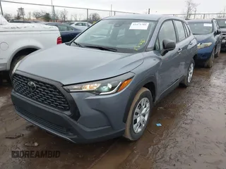 2022 Toyota Corolla Cross L with VIN 7MUAAABG3NV040858, listed as a IAAI auction lot 41471785 with 37,403 mi miles and . Bid and sale history available at DreamBid. Image 2.