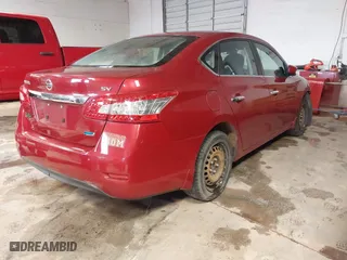 2014 Nissan Sentra SR with VIN 3N1AB7AP1EY239639, listed as a IAAI auction lot 41456017 with 215,740 mi miles. Bid and sale history available at carsss.com. Image 4.