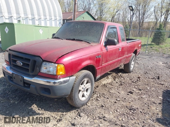 2004 Ford Ranger XL Fleet with VIN 1FTZR15E64TA13167, listed as a IAAI auction lot 42090757 with 172,247 mi miles. Bid and sale history available at carsss.com. Image 2.