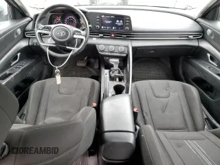 2022 Hyundai Elantra SEL with VIN KMHLM4AG3NU215629, listed as a Copart auction lot 51053045 with 109,687 mi miles and Salvage Title. Bid and sale history available at DreamBid. Image 8.