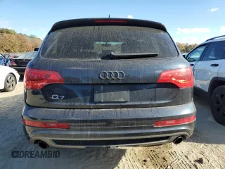 2011 Audi Q7 S line with VIN WA1DGAFE2BD003185, listed as a Copart auction lot 79192554 with 164,365 mi miles and Salvage title. Bid and sale history available at DreamBid. Image 6.