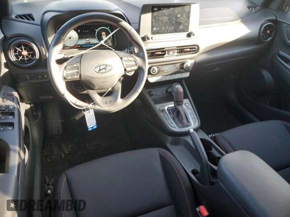 2022 Hyundai Kona N Line with VIN KM8K3CA33NU773941, listed as a Copart auction lot 86477754 with 51,259 mi miles and Salvage Title. Bid and sale history available at carsss.com. Image 8.
