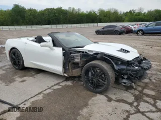 2016 Chevrolet Corvette 1LT z VIN 1G1YB3D71G5123625, wystawiony jako Copart lot #53939265 z przebiegiem 55 049 mil mil oraz Szkoda całkowita • Salvage title. Historia ofert i sprzedaży dostępna na DreamBid. Obrazek 4.